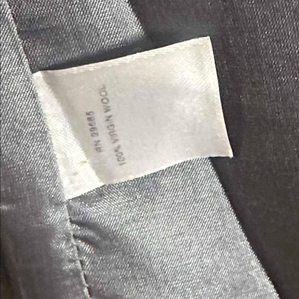Pendleton Virgin Wool Gray Blazer Jacket Size 8 Petite - Picture 10 of 10